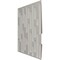 Ekena Millwork 19 5/8in. W x 19 5/8in. H Staggered Brick EnduraWall Decorative 3D Wall Panel Covers 2.67 Sq. Ft. WP20X20SBISG - alternate 3